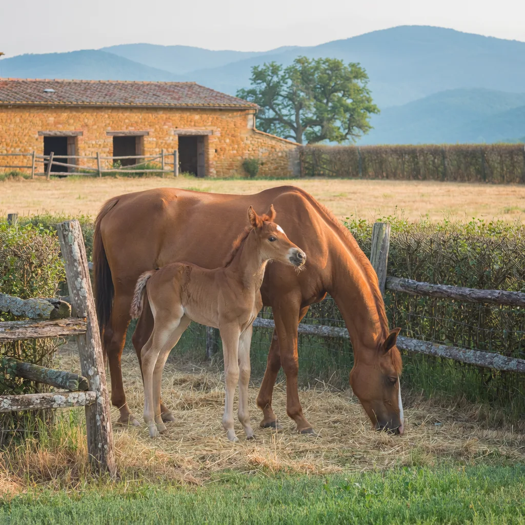 Élevage de chevaux, Le Domaine d'Antonin, Roche