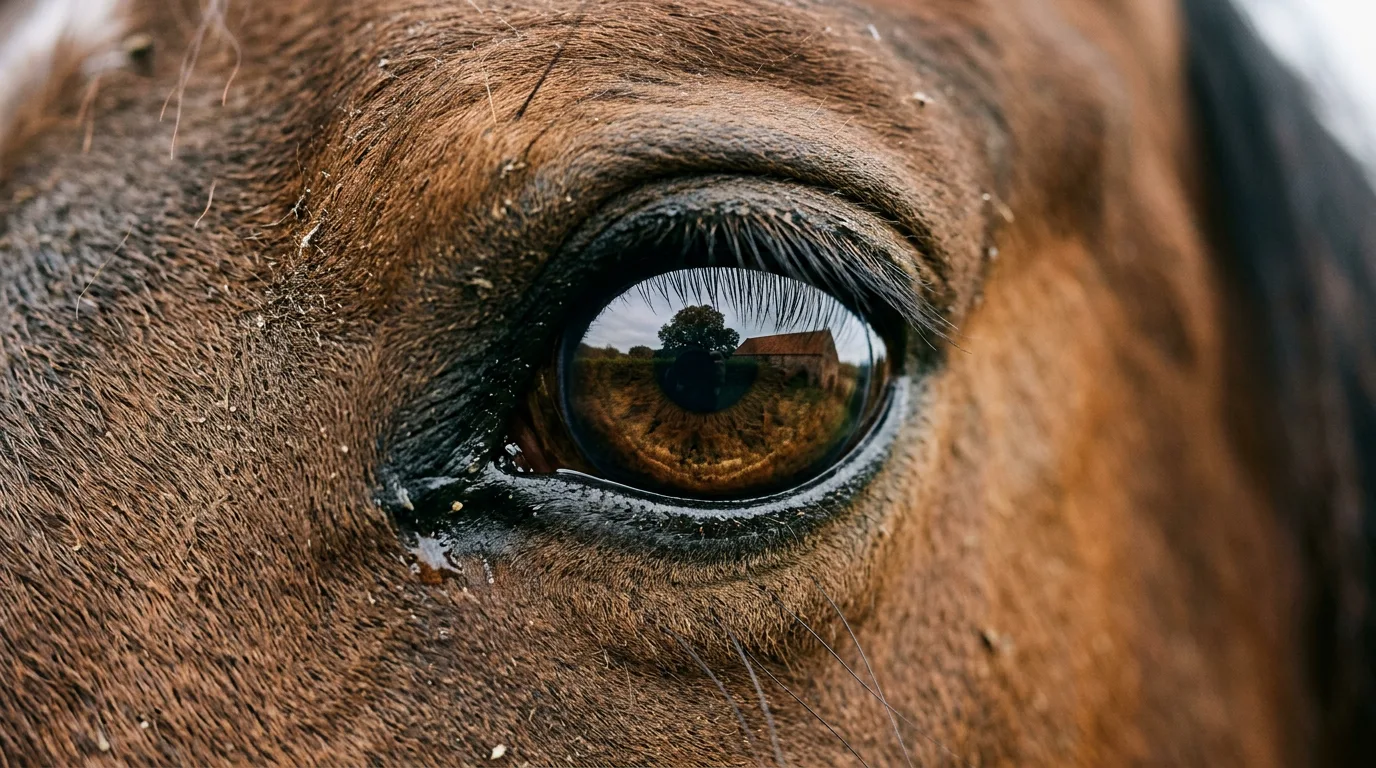 Un regard de cheval, Le Domaine d'Antonin, Roche